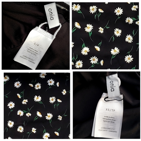 Onia x WeWoreWhat Capri Daisy One Piece XS - Picture 7 of 7
